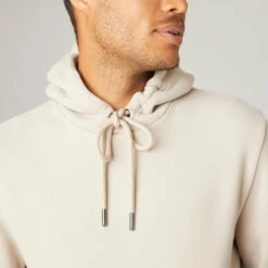 Molton Hoodie Voor Fitness 14 Molton Hoodie Voor Fitness -Regatta Verkoop lange fitness hoodie voor heren 500 warm vlasbeige 5