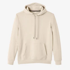 Molton Hoodie Voor Fitness 17 Molton Hoodie Voor Fitness -Regatta Verkoop lange fitness hoodie voor heren 500 warm vlasbeige 8