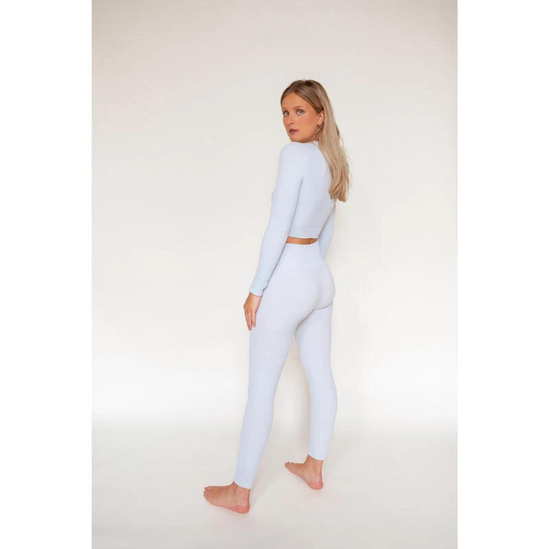 Lange Legging | Blauw 4 Lange Legging | Blauw - Afbeelding 4