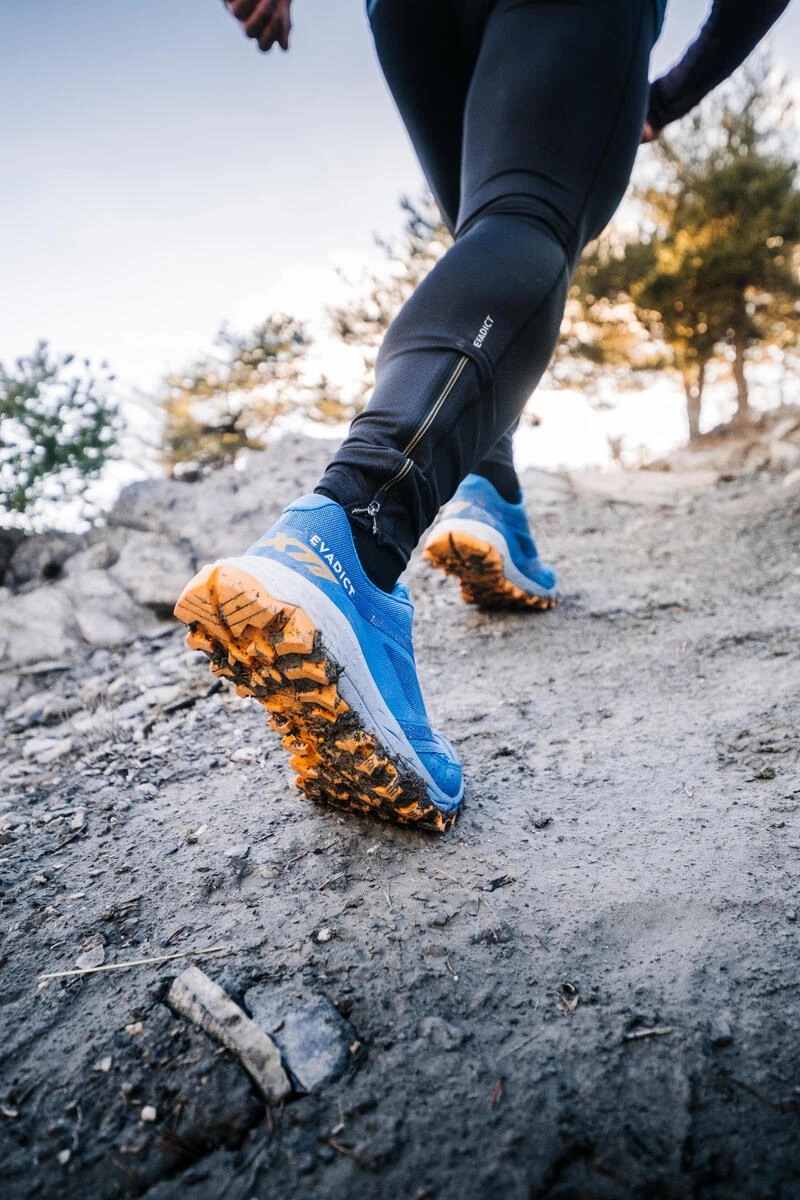 LANGE TRAILBROEK VOOR HEREN EMBOSS ZWART 15 LANGE TRAILBROEK VOOR HEREN EMBOSS ZWART - Afbeelding 15