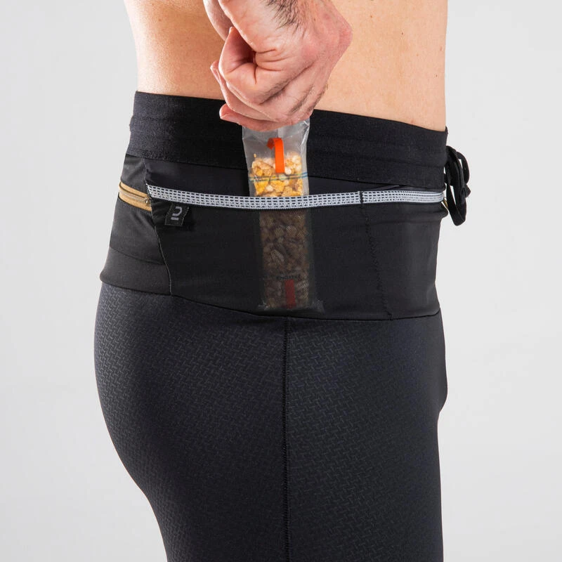 LANGE TRAILBROEK VOOR HEREN EMBOSS ZWART 5 LANGE TRAILBROEK VOOR HEREN EMBOSS ZWART - Afbeelding 5