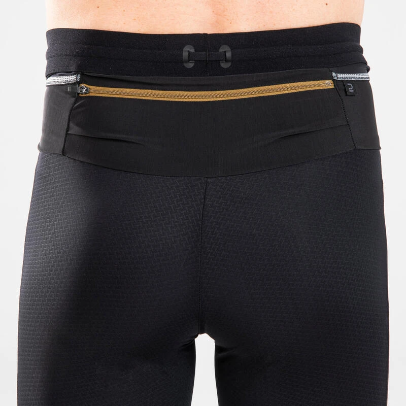 LANGE TRAILBROEK VOOR HEREN EMBOSS ZWART 8 LANGE TRAILBROEK VOOR HEREN EMBOSS ZWART - Afbeelding 8