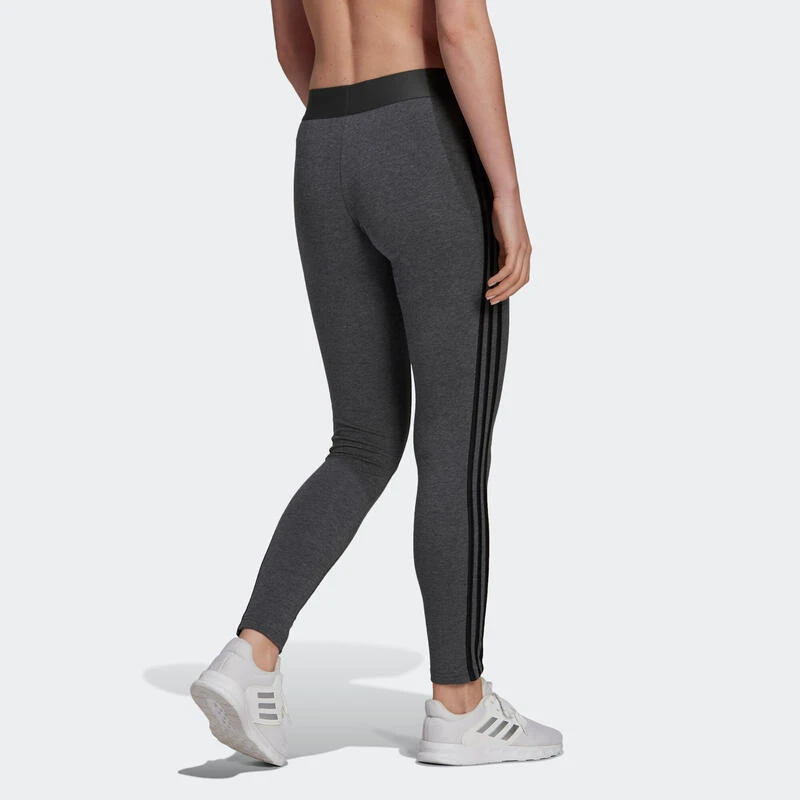 ADIDAS LEGGING VOOR FITNESS EN SOFT TRAINING DAMES GRIJS 2 ADIDAS LEGGING VOOR FITNESS EN SOFT TRAINING DAMES GRIJS - Afbeelding 2