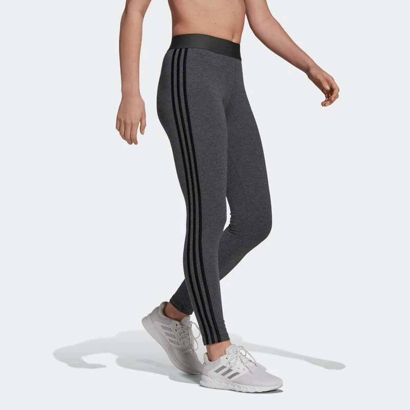 ADIDAS LEGGING VOOR FITNESS EN SOFT TRAINING DAMES GRIJS 3 ADIDAS LEGGING VOOR FITNESS EN SOFT TRAINING DAMES GRIJS - Afbeelding 3