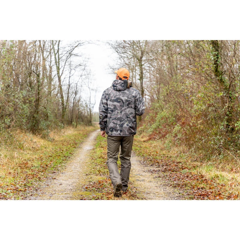 Lichte Regenjas Voor Jagen 100 8 Lichte Regenjas Voor Jagen 100 - Afbeelding 8