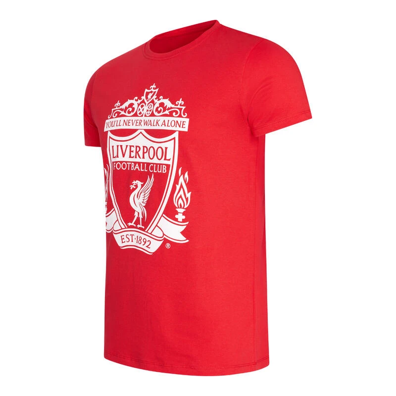 Liverpool FC Liverpool Logo T-shirt Senior - Rood 2 Liverpool FC Liverpool Logo T-shirt Senior - Rood - Afbeelding 2
