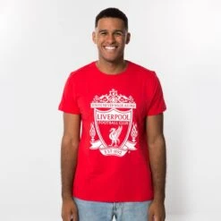 Liverpool FC Liverpool Logo T-shirt Senior - Rood 8 Liverpool FC Liverpool Logo T-shirt Senior - Rood -Regatta Verkoop liverpool logo t shirt senior rood 3