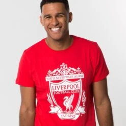 Liverpool FC Liverpool Logo T-shirt Senior - Rood 9 Liverpool FC Liverpool Logo T-shirt Senior - Rood -Regatta Verkoop liverpool logo t shirt senior rood 4