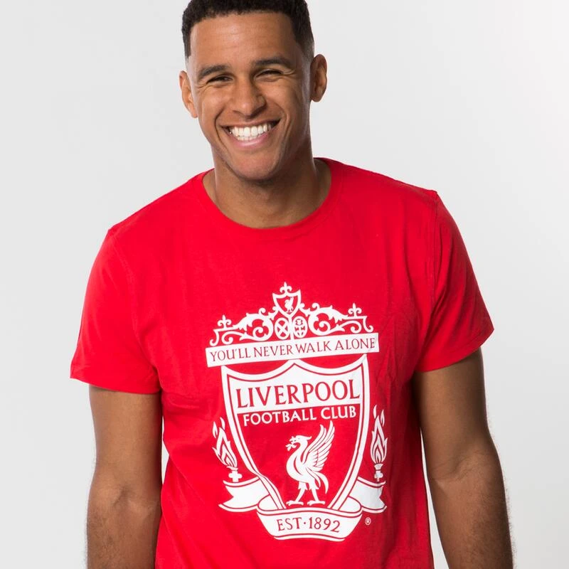 Liverpool FC Liverpool Logo T-shirt Senior - Rood 5 Liverpool FC Liverpool Logo T-shirt Senior - Rood - Afbeelding 5