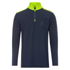 Logo Ritssweatshirt Golfino Living Golf Troyer