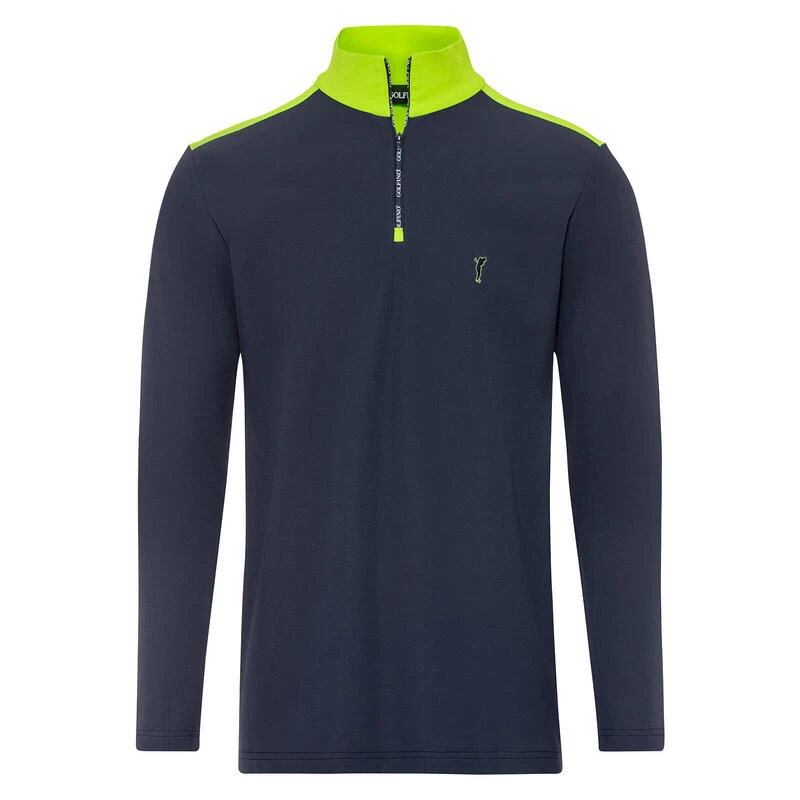 Logo Ritssweatshirt Golfino Living Golf Troyer 1 Logo Ritssweatshirt Golfino Living Golf Troyer