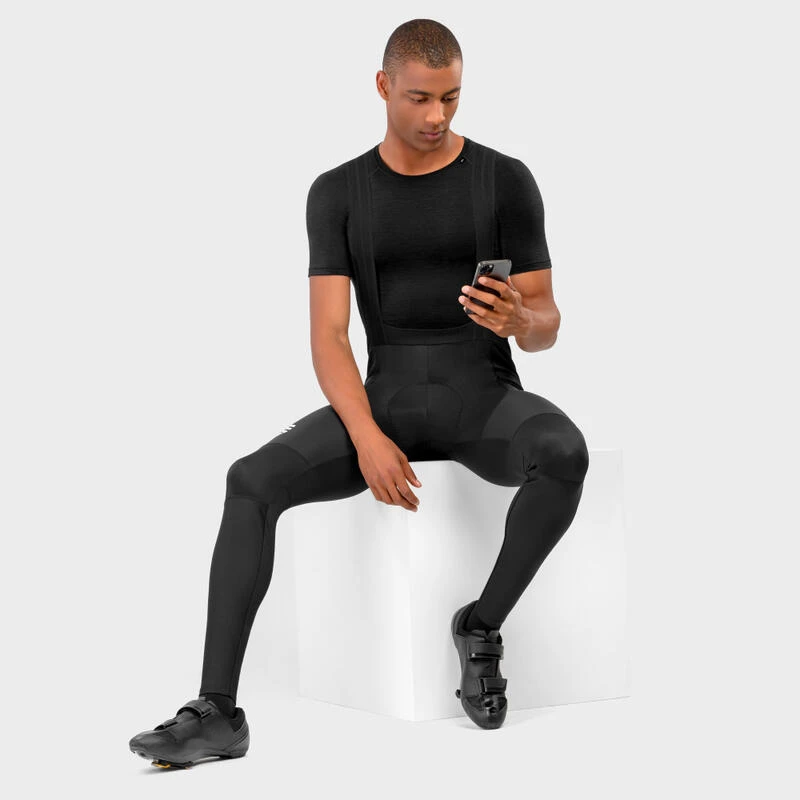 Merinowol Ondershirt Wielrennen SIROKO SRX Black Ice Zwart Heren 4 Merinowol Ondershirt Wielrennen SIROKO SRX Black Ice Zwart Heren - Afbeelding 4