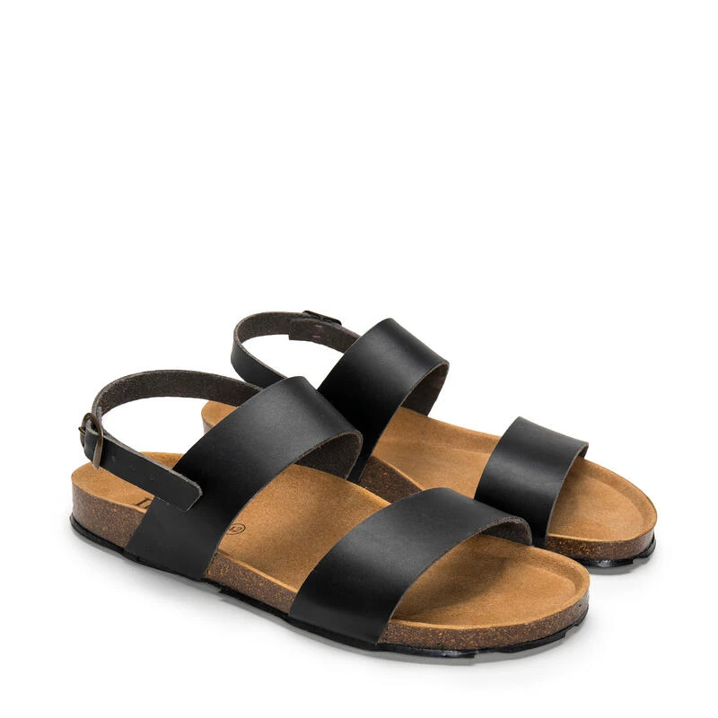 NAE Vegan Schoenen Volwassen Wandel Sandalen Zwart 2 NAE Vegan Schoenen Volwassen Wandel Sandalen Zwart - Afbeelding 2
