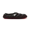 Nuvola Unisex Slippers In Rood Met Rubberen Zool