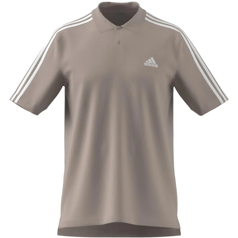 Poloshirt En Klein Geborduurd Logo In Piqué Adidas Essentials 3-Stripes 4 Poloshirt En Klein Geborduurd Logo In Piqué Adidas Essentials 3-Stripes - Afbeelding 4