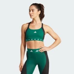 ADIDAS Powerimpact Training Medium-Support Techfit Colorblock Beha
