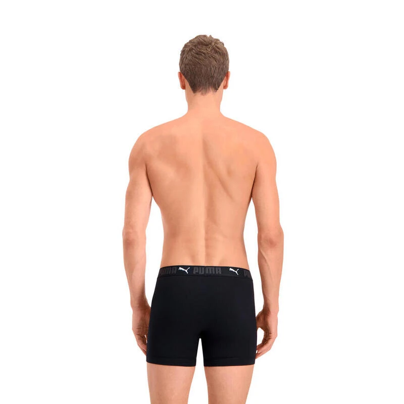 Puma Sport Boxershorts Katoen 2-pack Zwart 4 Puma Sport Boxershorts Katoen 2-pack Zwart - Afbeelding 4
