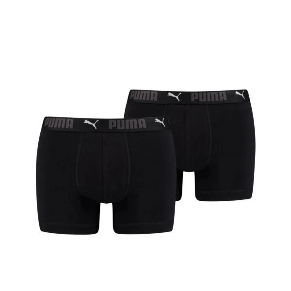 Puma Sport Boxershorts Katoen 2-pack Zwart 1 Puma Sport Boxershorts Katoen 2-pack Zwart