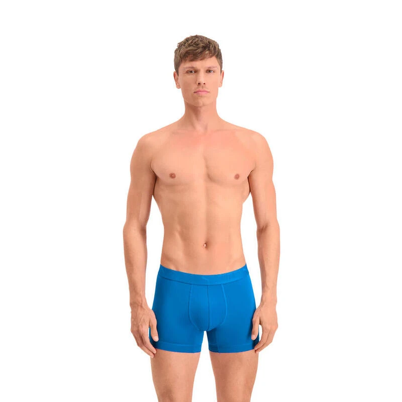 Puma Sport Boxershorts Microfiber 2-pack Blauw 3 Puma Sport Boxershorts Microfiber 2-pack Blauw - Afbeelding 3