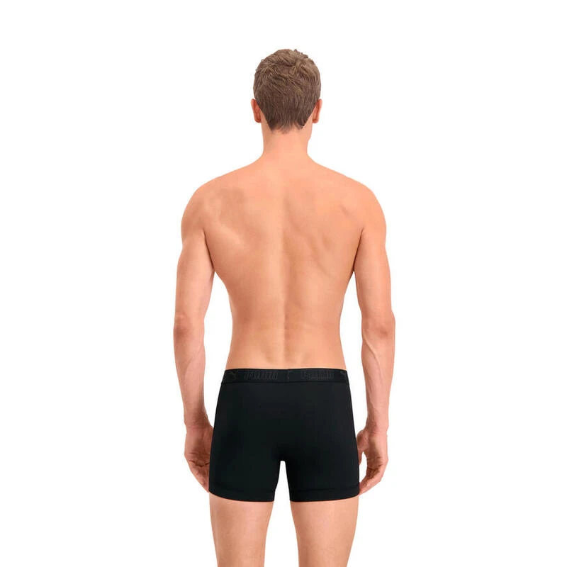 Puma Sport Boxershorts Microfiber 2-pack Zwart 4 Puma Sport Boxershorts Microfiber 2-pack Zwart - Afbeelding 4