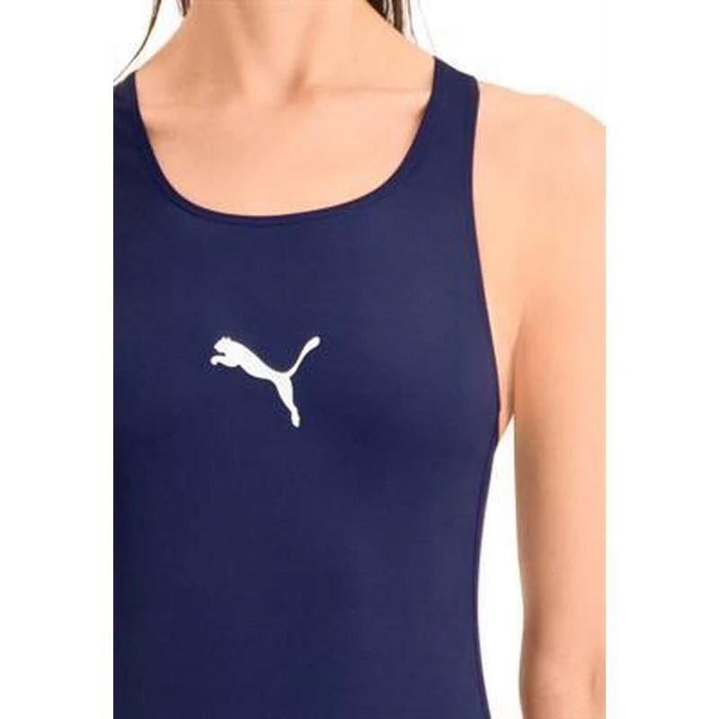 Puma Zwempak Dames Racerback Navy 2 Puma Zwempak Dames Racerback Navy - Afbeelding 2