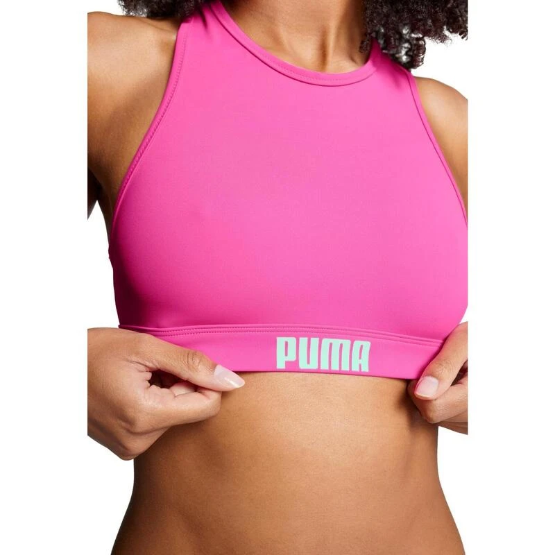 Puma Zwemtop Racerback Neon Pink 1 Puma Zwemtop Racerback Neon Pink