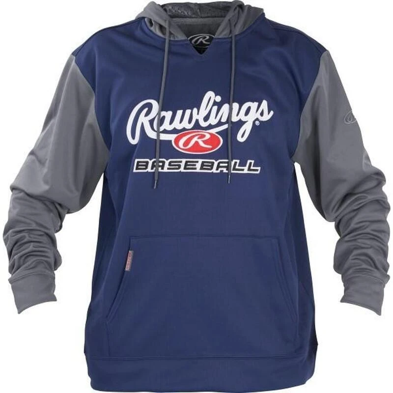 Rawlings YPFHPRBB Jeugd Hoodie XL Navy 1 Rawlings YPFHPRBB Jeugd Hoodie XL Navy