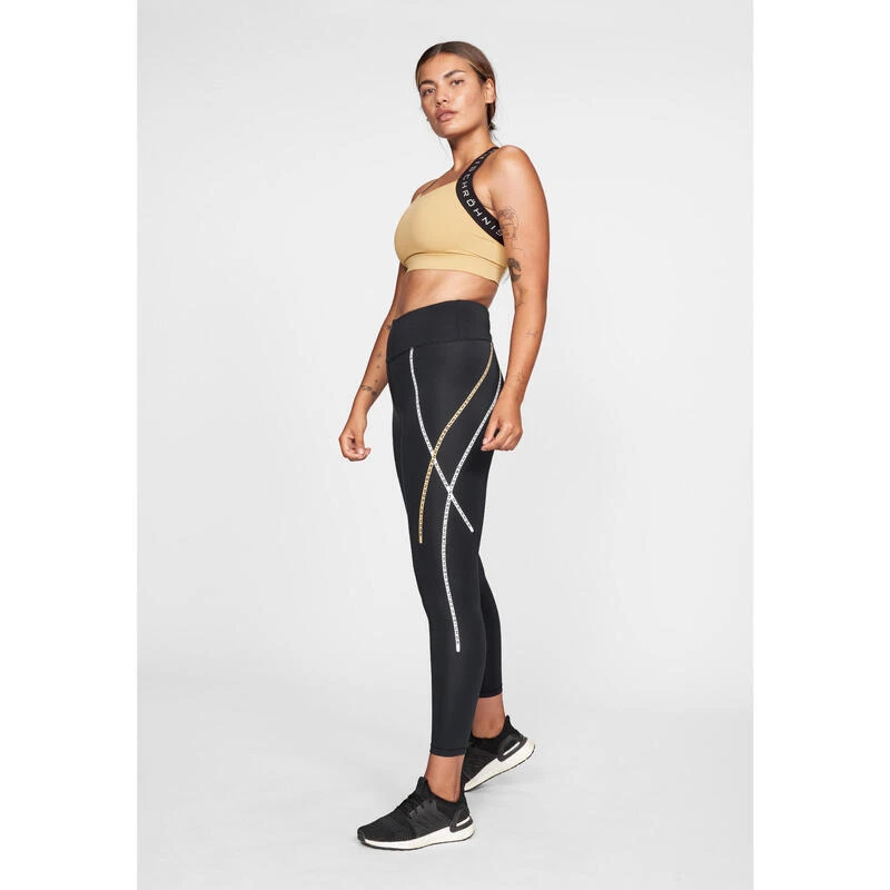 Röhnisch Sportlegging Uplift Dames Polyester Zwart 2 Röhnisch Sportlegging Uplift Dames Polyester Zwart - Afbeelding 2