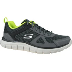 Skechers Track-Bucolo, Mannen, Cardio Training, Trainingschoenen, Grijs