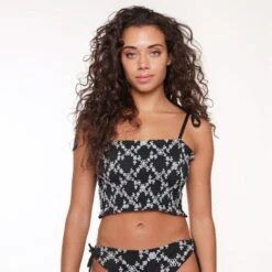 LingaDore Smocked Bikini Top 6 LingaDore Smocked Bikini Top -Regatta Verkoop smocked bikini top 1