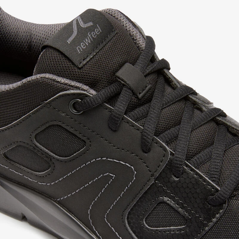 Sneakers Voor Sportief Wandelen Heren HW 100 Zwart 7 Sneakers Voor Sportief Wandelen Heren HW 100 Zwart - Afbeelding 7
