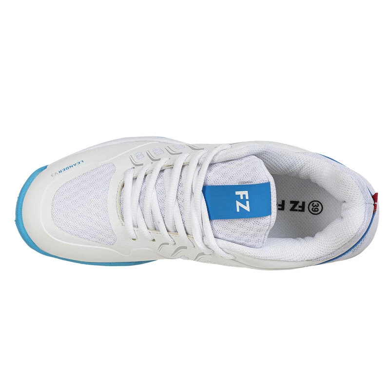 FZ FORZA Sportschoenen Voor Zaalsporten Dames Leander V3 Wit Blauw 4 FZ FORZA Sportschoenen Voor Zaalsporten Dames Leander V3 Wit Blauw - Afbeelding 4