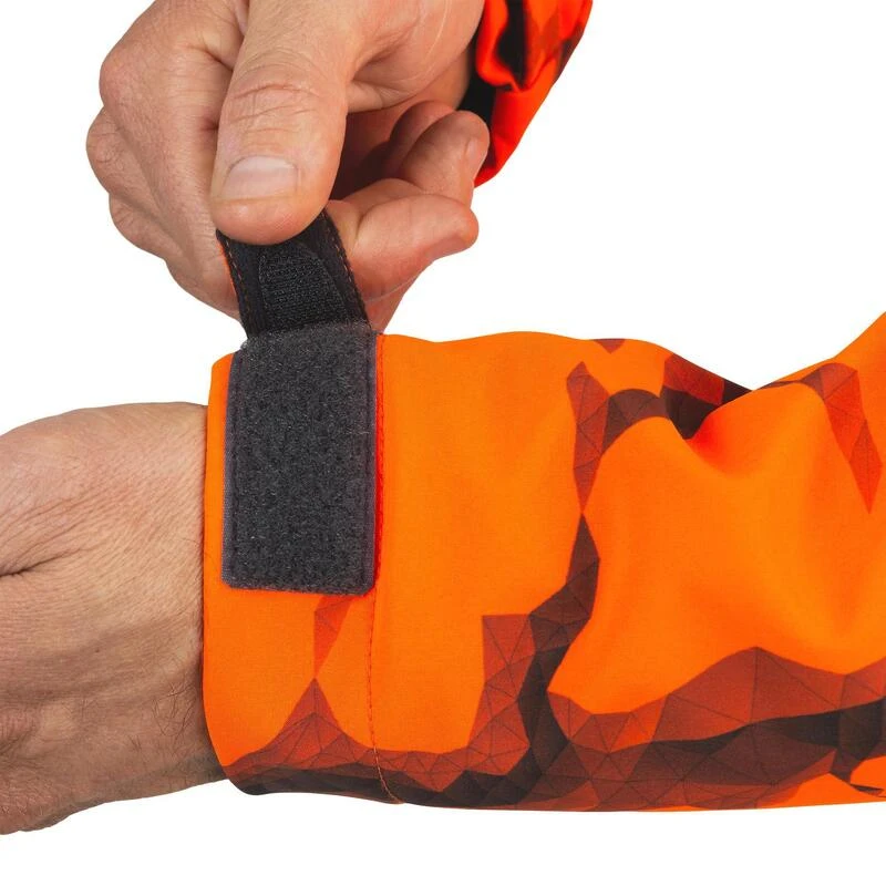 Stevige Softshell Jachtjas 500 Fluo-oranje 14 Stevige Softshell Jachtjas 500 Fluo-oranje - Afbeelding 14