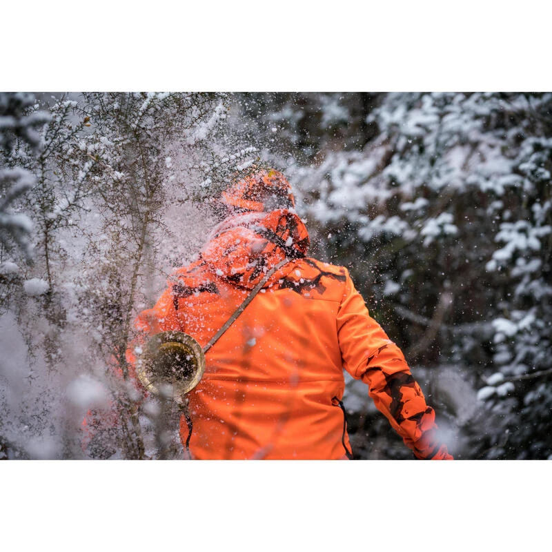 Stevige Softshell Jachtjas 500 Fluo-oranje 10 Stevige Softshell Jachtjas 500 Fluo-oranje - Afbeelding 10