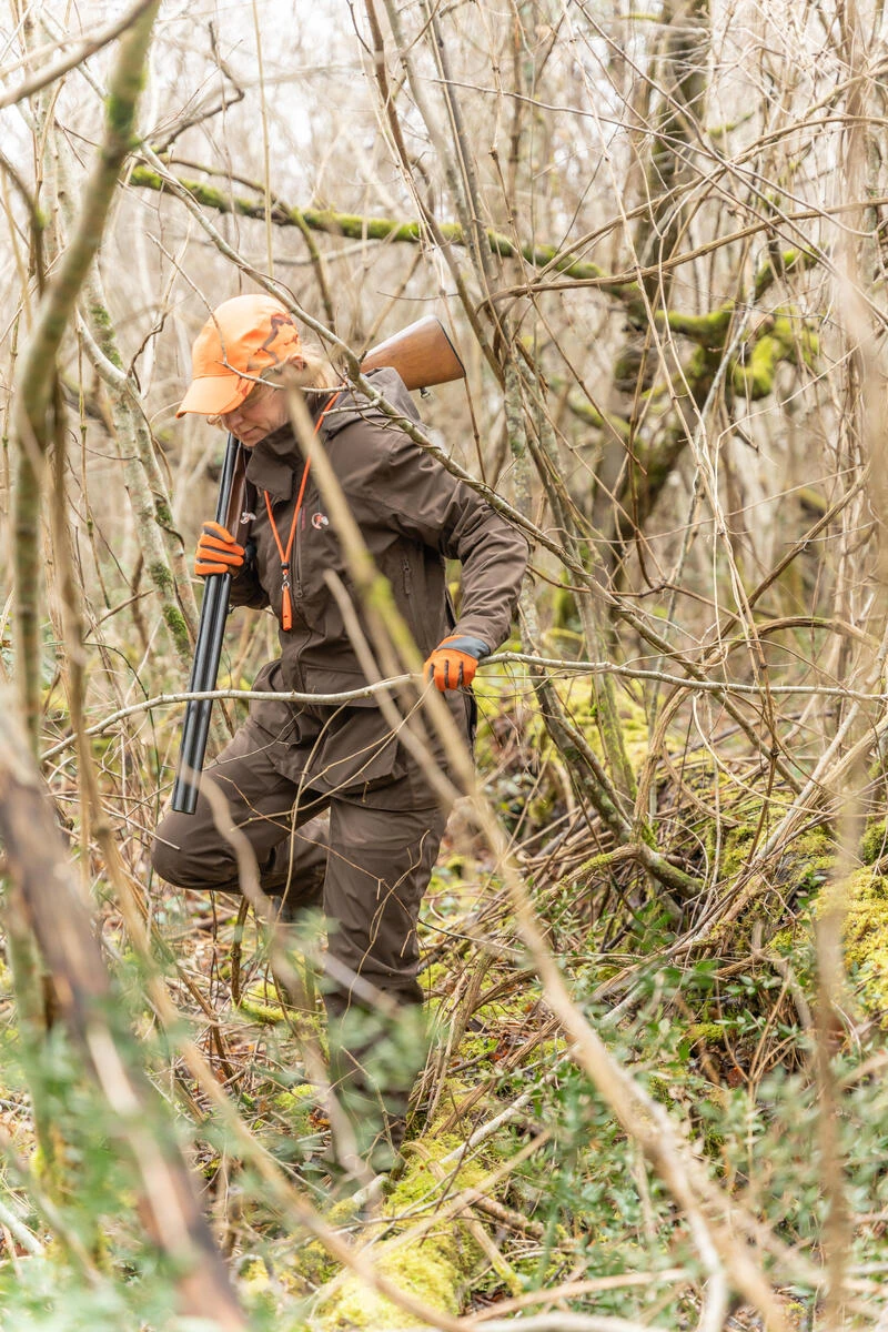 Stevige Waterdichte Jachtjas Voor Dames 500 Bruin 2 Stevige Waterdichte Jachtjas Voor Dames 500 Bruin - Afbeelding 2