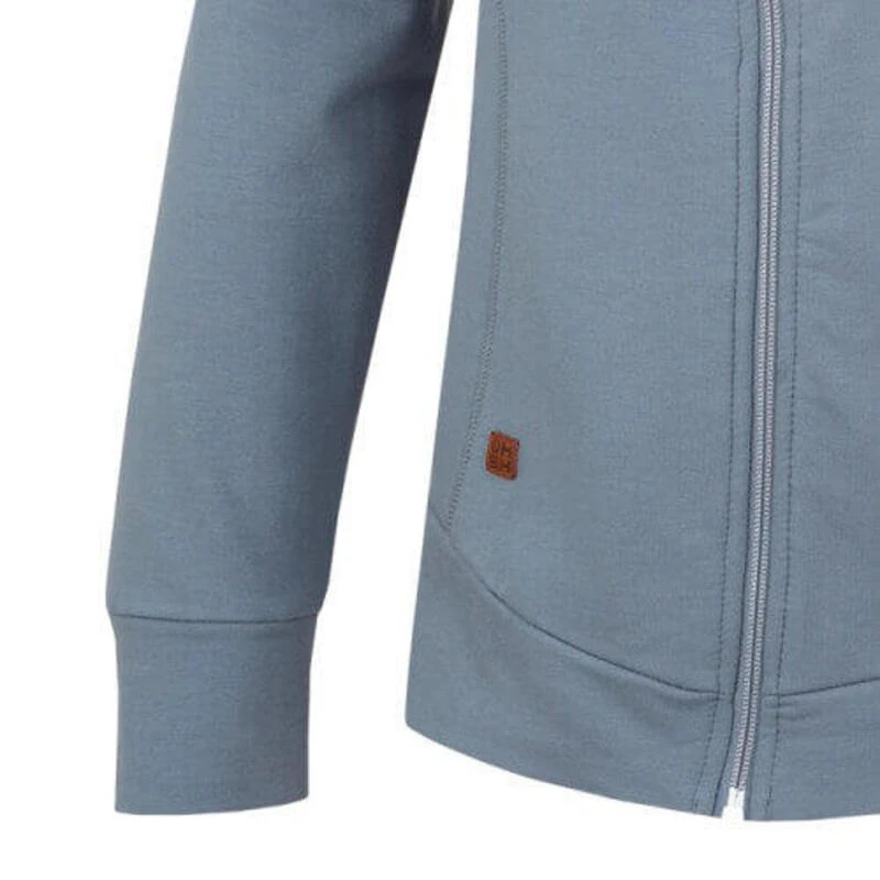 Husky Sweatshirt Voor Dames Anah L Met Capuchon En Rits - Grijs 3 Husky Sweatshirt Voor Dames Anah L Met Capuchon En Rits - Grijs - Afbeelding 3