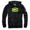 100% Syndicate Jeugd Full-Zip Hoody - Zwart/Groen