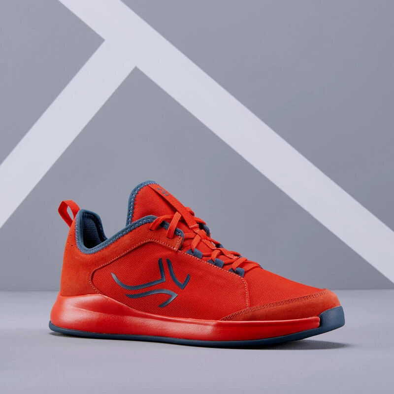 Artengo Tennisschoenen Voor Heren TS130 Multicourt Camel 2 Artengo Tennisschoenen Voor Heren TS130 Multicourt Camel - Afbeelding 2