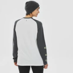 WEDZE Thermoshirt Voor Skiën Voor Dames BL 590 Brokovich Merinowol Grijs/wit 22 WEDZE Thermoshirt Voor Skiën Voor Dames BL 590 Brokovich Merinowol Grijs/wit -Regatta Verkoop thermoshirt voor skien voor dames bl 590 brokovich merinowol grijswit 5