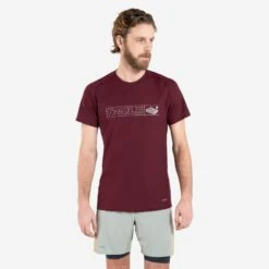 Trailshirt Met Korte Mouwen Voor Heren Met Motief 17 Trailshirt Met Korte Mouwen Voor Heren Met Motief -Regatta Verkoop trailshirt met korte mouwen voor heren bordeaux met motief 1