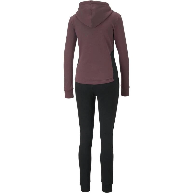 Trainingspak Puma Classic Hooded, Bruin, Dames 2 Trainingspak Puma Classic Hooded, Bruin, Dames - Afbeelding 2