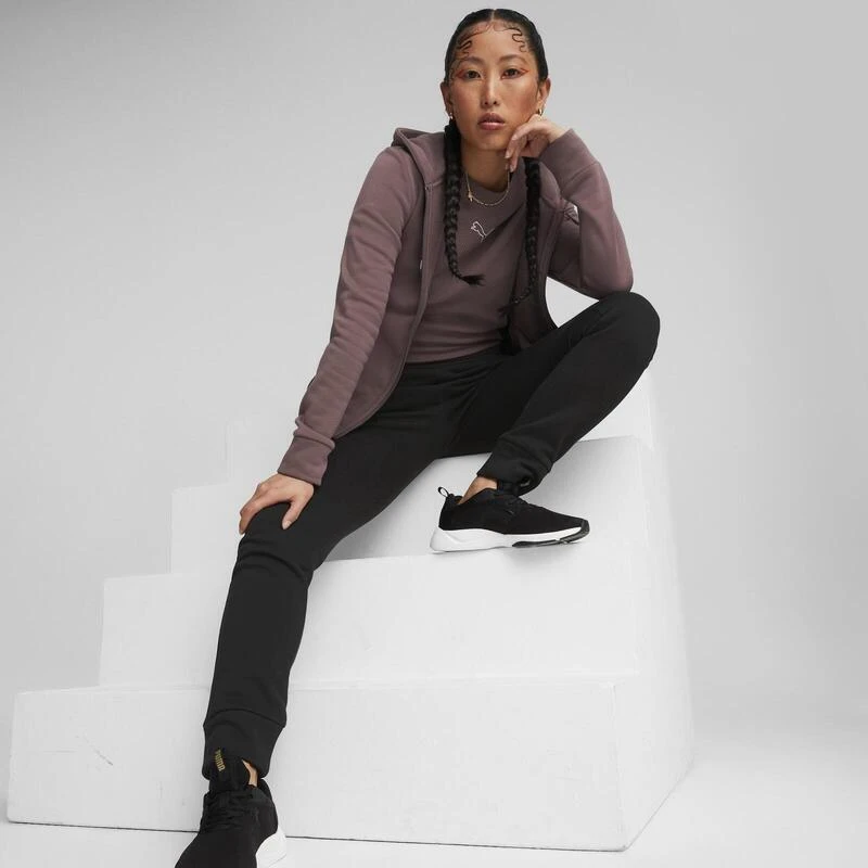 Trainingspak Puma Classic Hooded, Bruin, Dames 3 Trainingspak Puma Classic Hooded, Bruin, Dames - Afbeelding 3