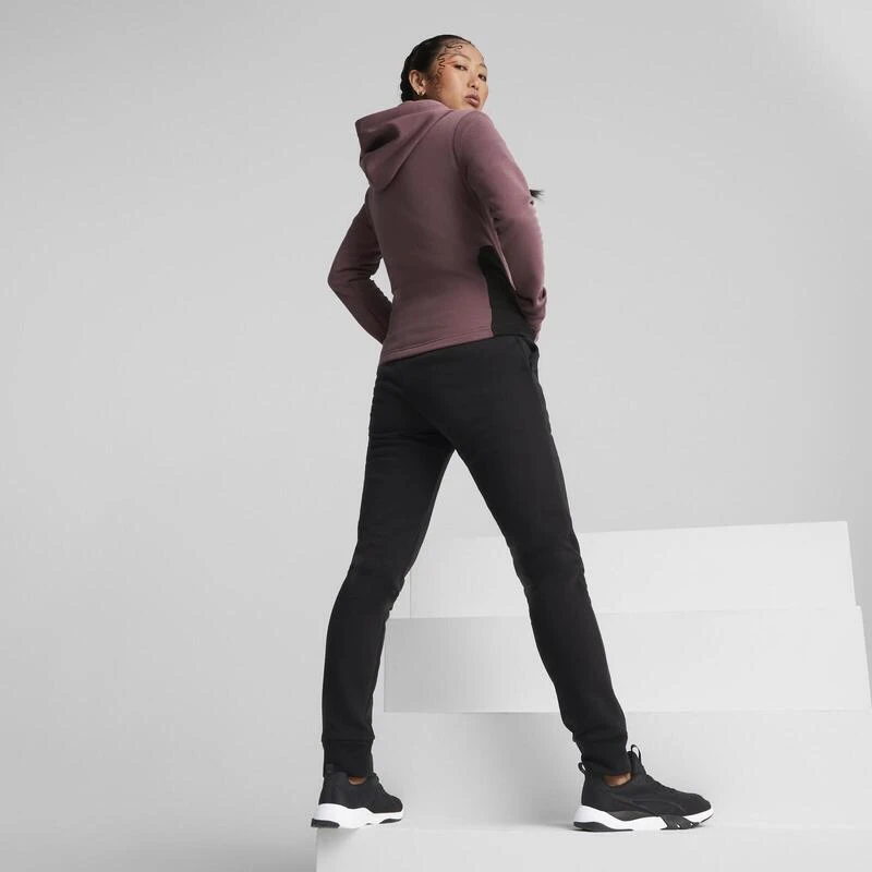 Trainingspak Puma Classic Hooded, Bruin, Dames 4 Trainingspak Puma Classic Hooded, Bruin, Dames - Afbeelding 4