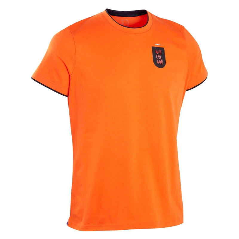 Kipsta Voetbalshirt Voor Volwassenen Nederland FF100 2024 1 Kipsta Voetbalshirt Voor Volwassenen Nederland FF100 2024