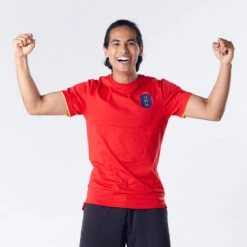 Kipsta VOETBALSHIRT VOOR VOLWASSENEN SPANJE FF100 2024 -Regatta Verkoop voetbalshirt voor volwassenen spanje ff100 2024 16