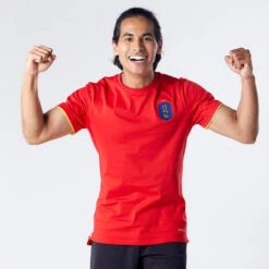 Kipsta VOETBALSHIRT VOOR VOLWASSENEN SPANJE FF100 2024 -Regatta Verkoop voetbalshirt voor volwassenen spanje ff100 2024 18