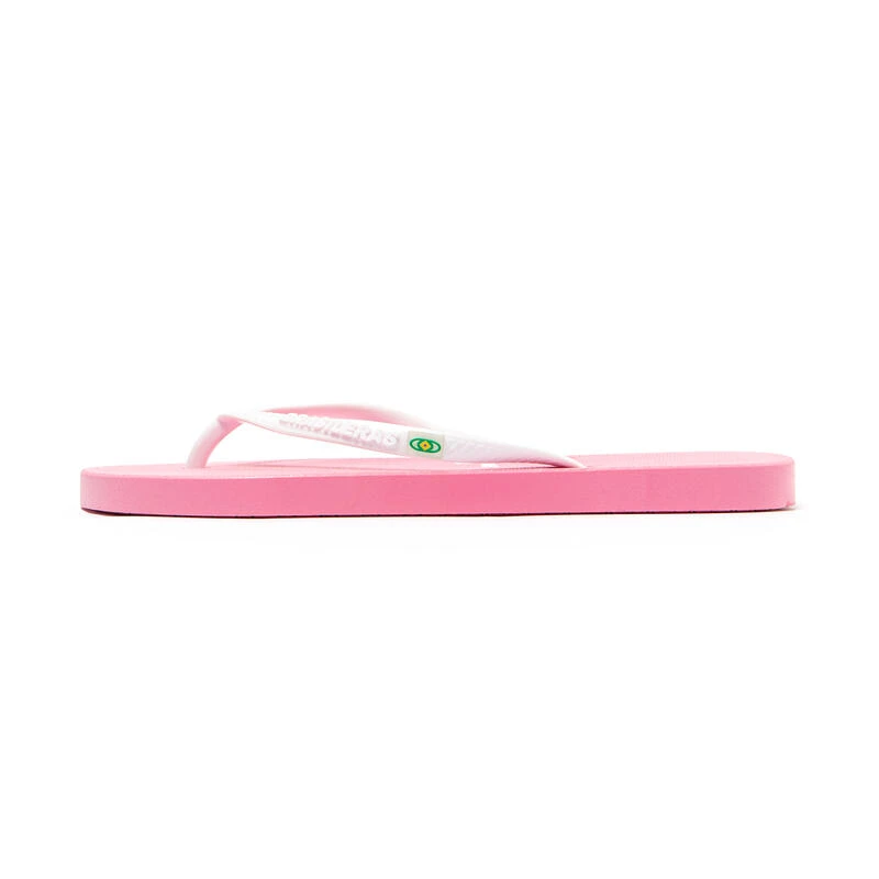 Vrouwen Braziliaanse Teenslippers Roze En Wit Met Antislipzool 4 Vrouwen Braziliaanse Teenslippers Roze En Wit Met Antislipzool - Afbeelding 4