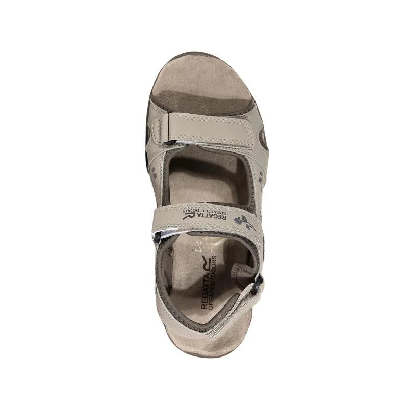 Regatta Vrouwen/dames Haris Sandalen (Parchment/Treetop) 4 Regatta Vrouwen/dames Haris Sandalen (Parchment/Treetop) - Afbeelding 4