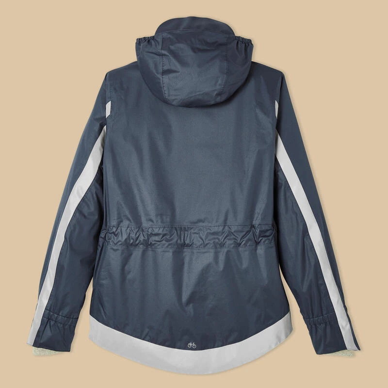 BTWIN Warme Fietsregenjas Voor Dames Stad 540 17 BTWIN Warme Fietsregenjas Voor Dames Stad 540 - Afbeelding 17