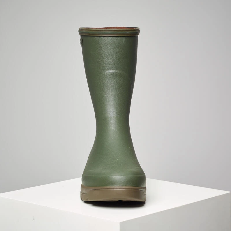 Warme Rubberlaarzen Met Neopreen Voering 300 2 Warme Rubberlaarzen Met Neopreen Voering 300 - Afbeelding 2